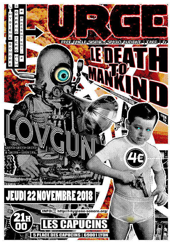 urge le death to mankind lovegun capucins gzhlm 600 09569